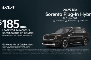 Kia Sorento Plug-In Hybrid 08/13/2025 5963413