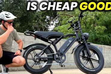 CHEAP E-Bike Worth Buying? TST R002 Honest Review (UNLOCKED)