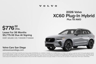 Volvo XC60 Plug-In Hybrid 08/19/2025 5992122