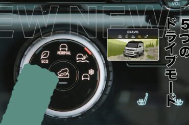 超新型デリカミニ ティザー「５つのドライブモード」篇
