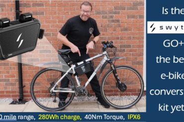 The Swytch GO+ e-bike conversion kit - very possibly the best e-bike kit out there right now!