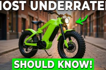15 Most Underrated Electric Bikes of All Time