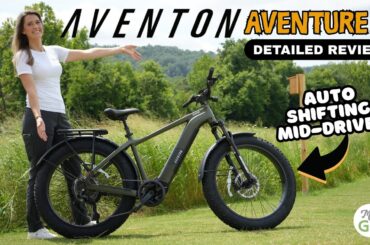 2025 Aventon Aventure M Review ($2899 eShifting Fat Tire Smart eBike)