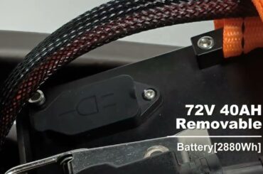 COSWHEEL R19 Electric Dirt Bike 72V 6000W 40AH 50MPH 80KMH Ebike