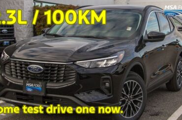 2025 Ford Escape Plug-in Hybrid | Insane Fuel Economy (2.3L/100km) & Loaded with Tech!