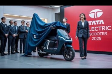 TATA Electric Scooter 2025 | Single Charge Pe 400KM Range!