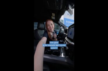 Turn up the volume with the F-150®’s available B&O® sound system—eight speakers of pure power.