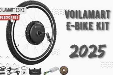 Special Offer / Voilamart 48V 1000W 26" Rear Wheel Electric Bicycle Motor Conversion Kit #voilamart