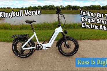 Kingbull Verve - Fat Tire Folding Electric Bike With Torque Sensor Power