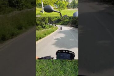 Riding electric bike on a hilly road | Metro Yadea E8S Pro | #escooter #ebikelover