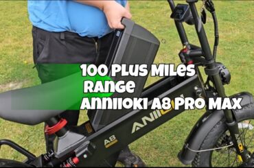 Aniioki A8 Pro Max Review - LONGEST Range EBike?!