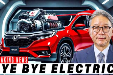 Honda CEO: This New Hybrid Engine Will Change All Electric Cars in 2026!