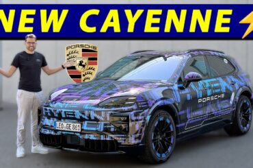 Driving the new 1000 hp Porsche Cayenne Turbo electric!