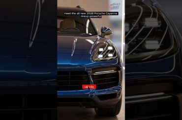 2026 Porsche Cayenne // Luxury SUV Goes Hybrid & EV // #shorts #rpmframe #porschecayenne