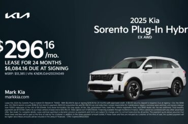 Kia Sorento Plug-In Hybrid 08/21/2025 6000418