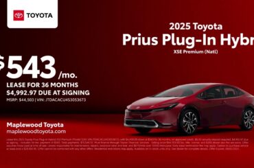 Toyota Prius Plug-In Hybrid 08/13/2025 5958722