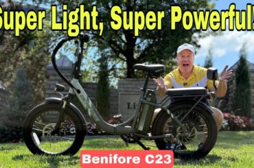 This Light Ebike Can Carry You Almost Anywhere! The Benifore C23 Electric Bike