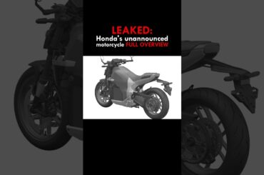 LEAKED: Honda's First Electric Motorcycle #electricmotorcycle #honda #motorcycle #electric