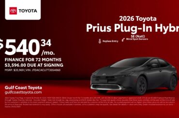 Toyota Prius Plug-In Hybrid 08/13/2025 5958689