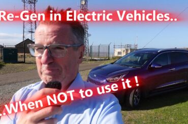 Re Gen in electric vehicles, when not to use it !