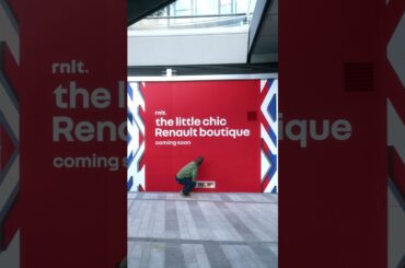 a sneak peek of the #Renault boutique, before the opening of #rnlt©️ London Battersea in September