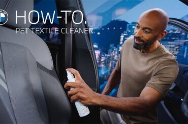 How-To: Cleaning the PET Textile Interior of your BMW.