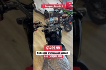 Electric Bikes now on sale! $1499! No license needed!