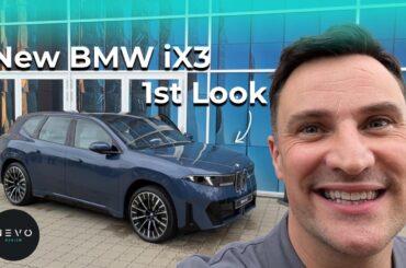 New BMW iX3 - 1st Look at the Neue Klasse Electric X3