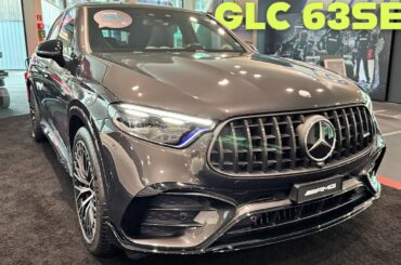 NEW Mercedes-AMG GLC 63 S E PERFORMANCE 2025 - 680HP PLUG-IN HYBRID Beast (visual REVIEW)