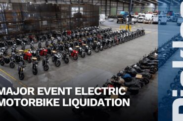 Major Event Electric Motorbike Liquidation | Pickles Auctions
