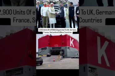 Maruti Suzuki eVITARA electric car is now exported from India to Europe. Over 2,900 units dispatched