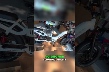 The Wallke H7 Electric Bike: Unstoppable Power & Insane Range! #shorts