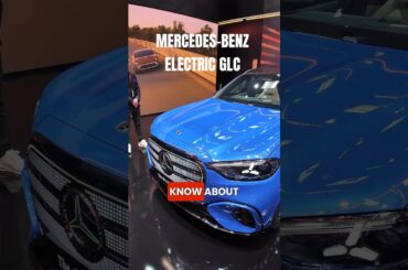 All-new, all-electric Mercedes-Benz GLC makes its debut at IAA! Like it? #MercedesBenzGLC