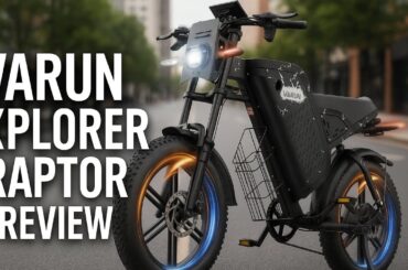 1000W E-Bike That Feels Like a Motorcycle | VARUN Raptor Explorer Review