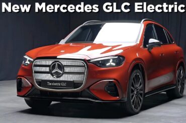 All New MERCEDES GLC Electric (2026) unveiled - BOLD DESIGN, CRAZY INTERIOR