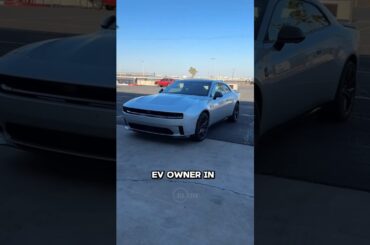 Dodge EV Pulled Over For Loud Exhaust