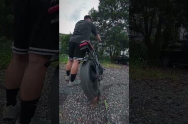 Trying the fat tires #ebike #jansnox50