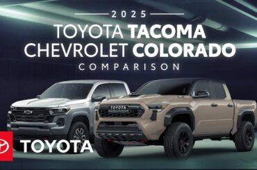 2025 Toyota Tacoma vs 2025 Chevrolet Colorado | Toyota
