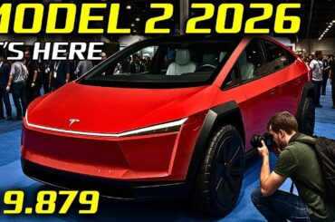 IT’S HERE! New 2026 Tesla Model 2 SHOCKS with 450-Mile Range & Self-Healing Battery