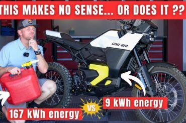 Do Electric Motorcycles Have A Future? | Can-Am Origin Review (electric dual sport!)
