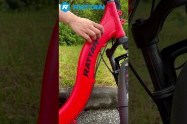 Rattan LF Ultra Folding Electric Bike! #longrangeebike #rattanebike #electricbike