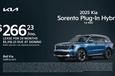 Kia Sorento Plug-In Hybrid 09/13/2025 6107904
