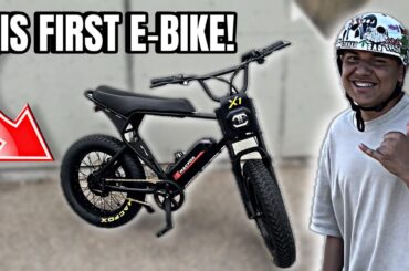 Surprising My Brother with His FIRST E-Bike!