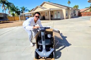 The ULTIMATE ELECTRIC SCOOTER just arrived!