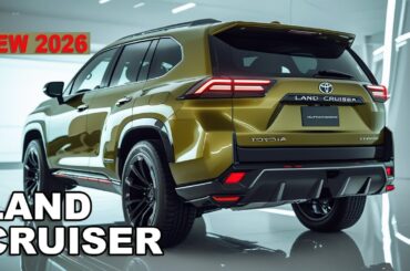 2026 Toyota Land Cruiser Century SUV: Off-Road Heritage Refined with Plug-In Hybrid Luxury