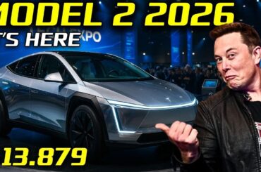 IT’S HERE! New 2026 Tesla Model 2 Us$15,990: Solar Recharge + 300 Hp- Elon Musk Puts Pressure On BYD