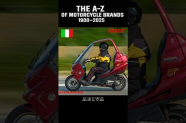A-Z of Motorcycle Brands-Adiva Motorcycles #motorscooters #classicbikes #italymotorcycles