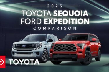 2025 Toyota Sequoia vs 2025 Ford Expedition | Toyota