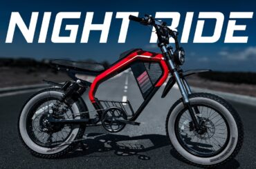 Luckeep M5 Max Electric Bike Night Ride & Updated Range Test | Real-World Performance Review