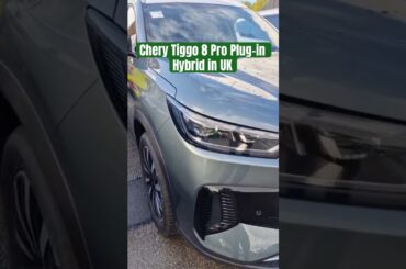 Chery Tiggo 8 Pro Plug-in Hybrid in UK | Stunning Grey & Green Colors